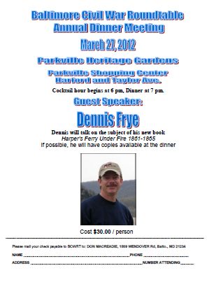 Dinner Flyer 2012